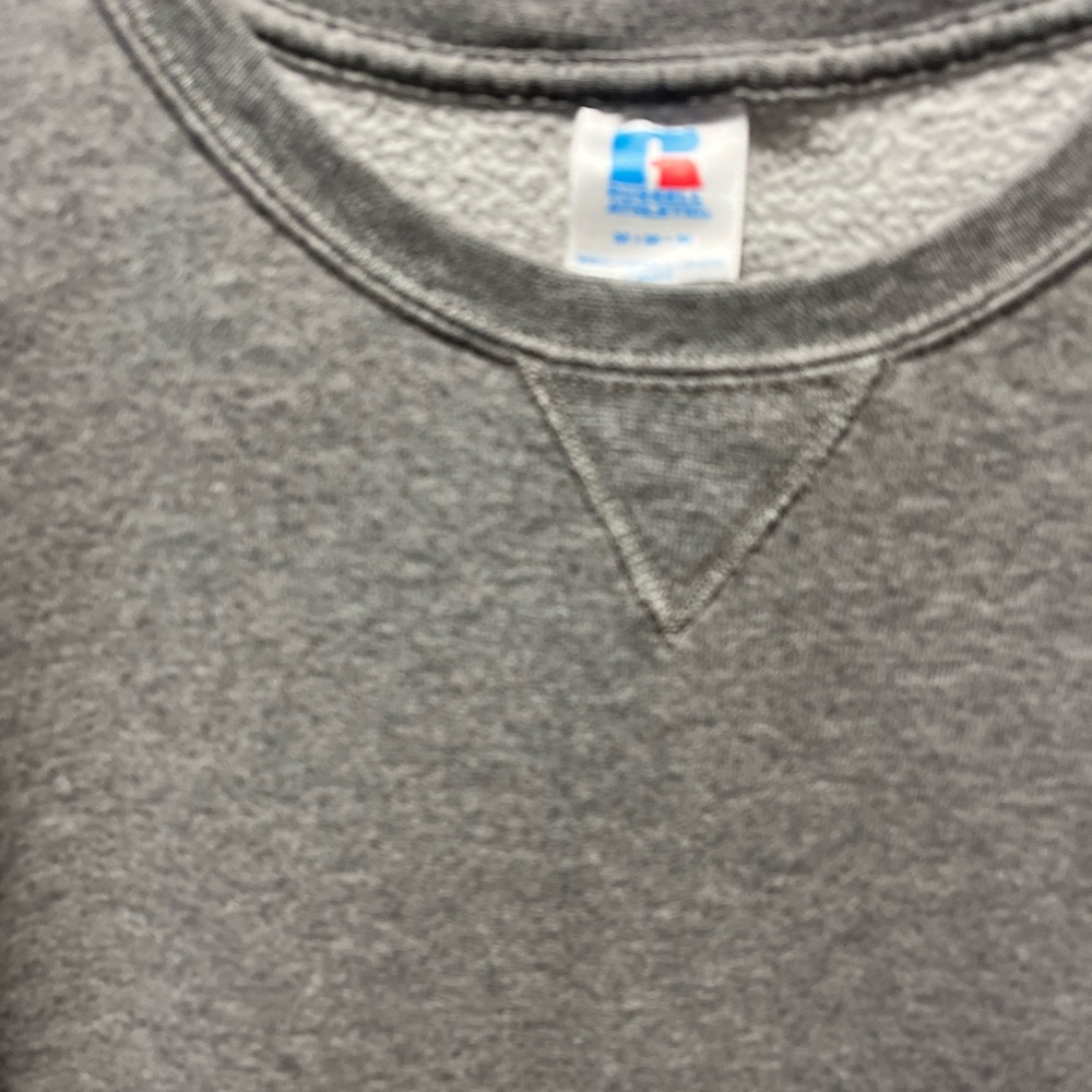 Vintage Russell Athletic Sweatshirt‎ Gray Pullover Crewneck Medium - Picture 3 of 7